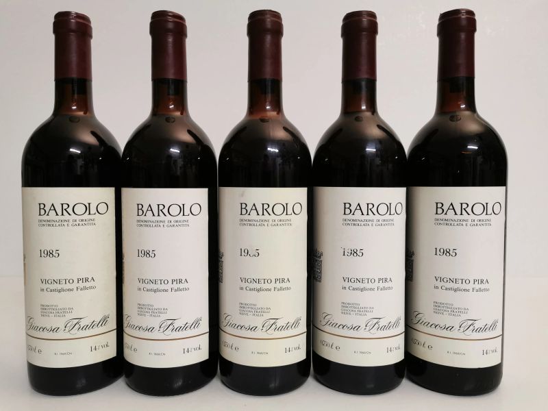 Barolo Vigneto Pira Giacosa Fratelli 1985  - Auction Auction Time | Smart Wine - Pandolfini Casa d'Aste