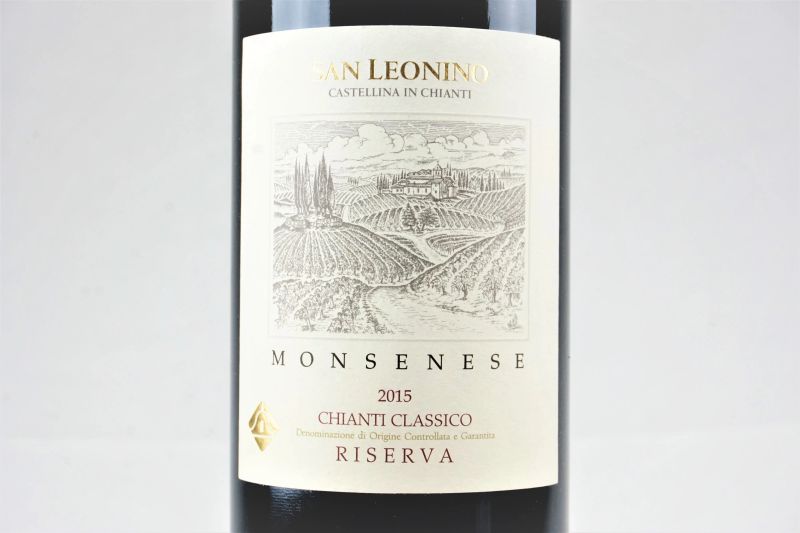      Chianti Classico Riserva Monsenese San Leolino 2015   - Auction ONLINE AUCTION | Smart Wine & Spirits - Pandolfini Casa d'Aste