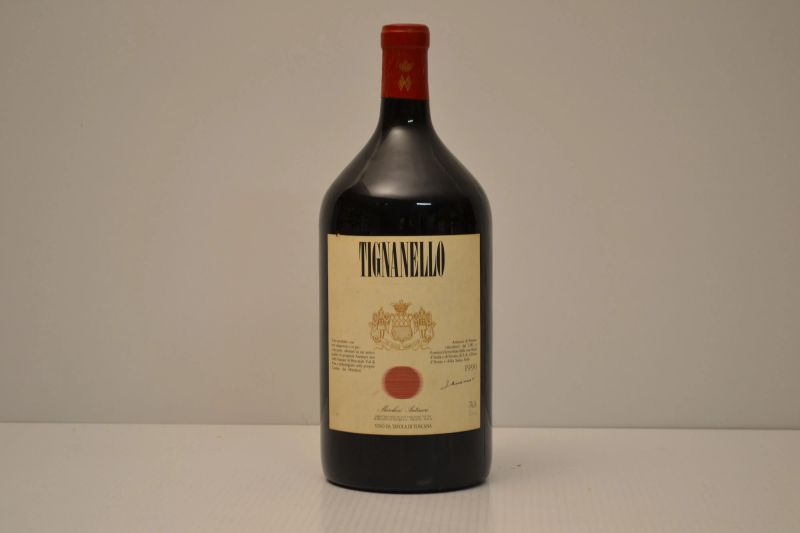 Tignanello Antinori 1990  - Auction An Extraordinary Selection of Finest Wines from Italian Cellars - Pandolfini Casa d'Aste