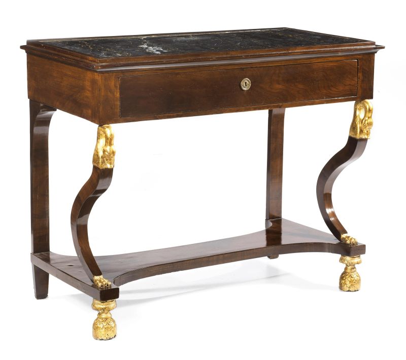      CONSOLE, SICILIA, IN STILE DEL SECOLO XIX   - Auction Online Auction | Furniture and Works of Art from Veneta proprietY - PART TWO - Pandolfini Casa d'Aste