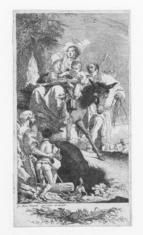 Gian Domenico Tiepolo                                                       - Auction Works on paper: 15th to 19th century drawings, paintings and prints - Pandolfini Casa d'Aste