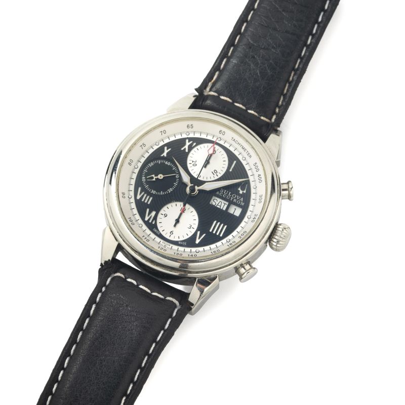 Bulova : BULOVA ACCUTRON REF. C869883/B1 CHRONOGRAPH  - Auction ARCADE |  WATCHES AND COLLECTIBLE PENS - Pandolfini Casa d'Aste