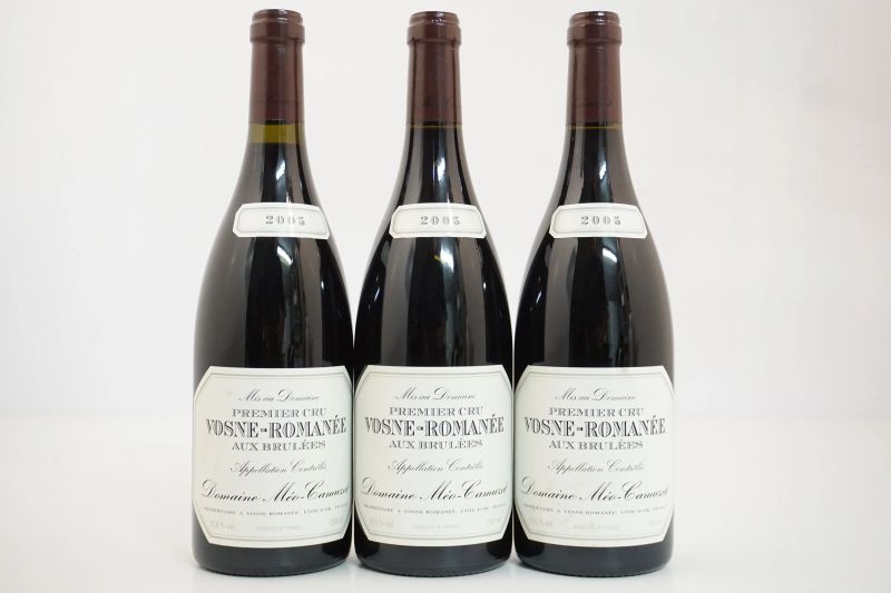      Vosne Roman&eacute;e Aux Brul&eacute;es Domaine M&eacute;o-Camuzet 2005   - Auction Wine&Spirits - Pandolfini Casa d'Aste