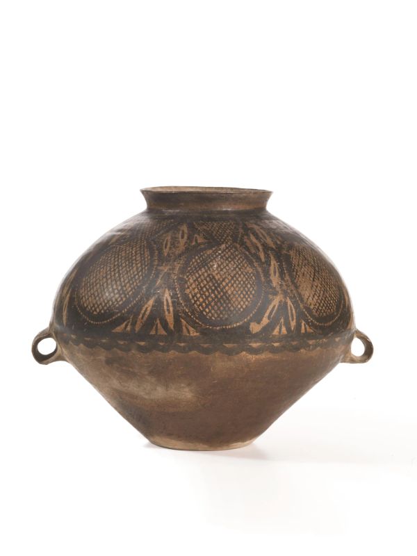 VASO IN TERRACOTTA, CINA, NEOLITICO  - Auction TIMED AUCTION | PAINTINGS, FURNITURE AND WORKS OF ART - Pandolfini Casa d'Aste