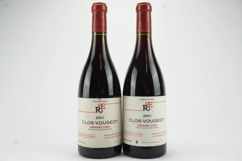      Clos Vougeot Domaine Ren&eacute; Engel 2001   - Asta L'Arte del Collezionare - Vini italiani e francesi da cantine selezionate - Pandolfini Casa d'Aste
