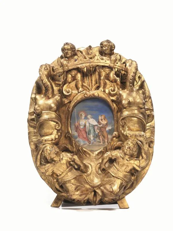 RARA CORNICE, FRANCIA, SECOLO XVIII  - Auction Important Furniture and Works of Art - Pandolfini Casa d'Aste