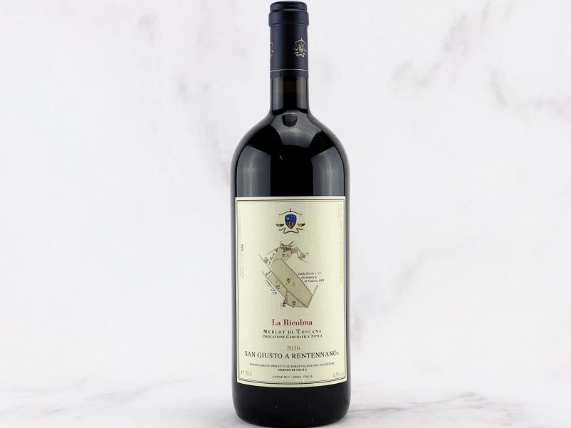 La Ricolma San Giusto a Rentennano 2016  - Auction Fine and Rare Wine from a Single Owner Collection - Pandolfini Casa d'Aste