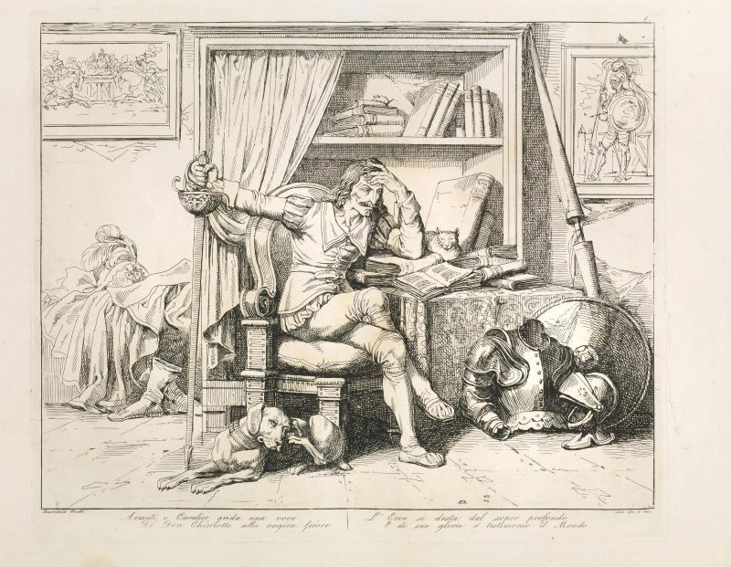 Bartolomeo Pinelli  - Asta Opere su carta: disegni, dipinti e stampe dal XV al XIX secolo - Pandolfini Casa d'Aste