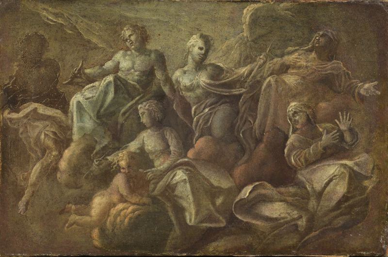 Scuola emiliana, sec. XVIII  - Auction ARCADE | 15th  to  20th century paintings - Pandolfini Casa d'Aste