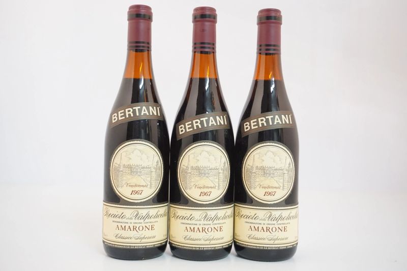      Amarone della Valpolicella Classico Superiore Bertani 1967   - Auction Online Auction | Smart Wine & Spirits - Pandolfini Casa d'Aste