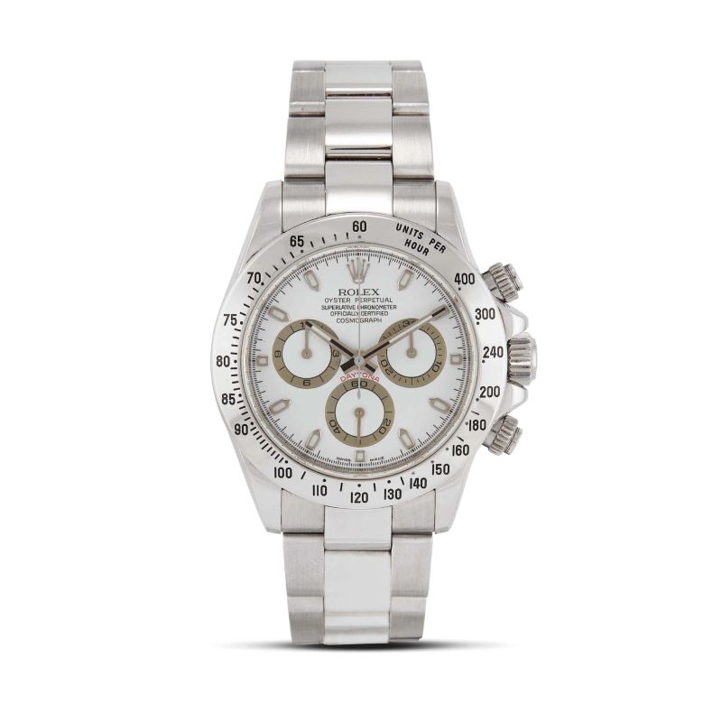 



ROLEX DAYTONA REF. 116520 N. Z6824XX ANNO 2006  - Asta OROLOGI DA POLSO E DA TASCA - Pandolfini Casa d'Aste