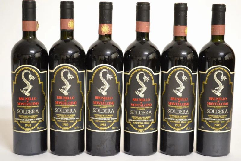 Brunello di Montalcino Soldera Case Basse di Gianfranco Soldera 1983  - Auction PANDOLFINI FOR EXPO 2015: Finest and rarest wines - Pandolfini Casa d'Aste