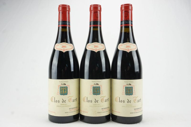      Clos de Tart Domaine du Clos de Tart 2001   - Asta L'Arte del Collezionare - Vini italiani e francesi da cantine selezionate - Pandolfini Casa d'Aste