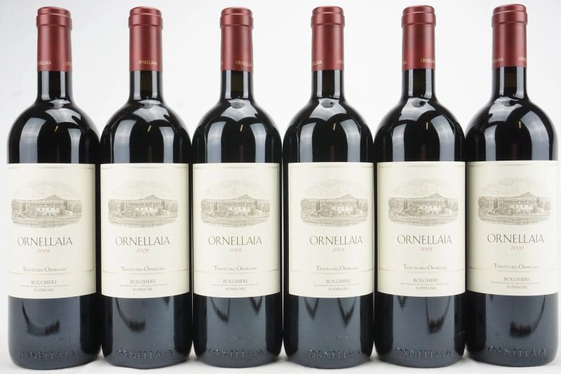      Ornellaia 2009    - Auction Il Fascino e l'Eleganza - A journey through the best Italian and French Wines - Pandolfini Casa d'Aste