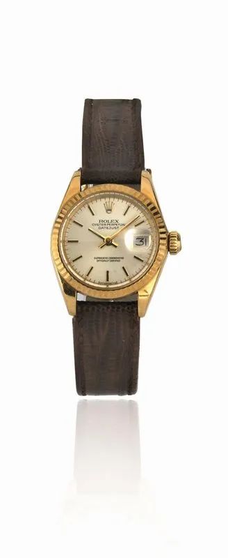 OROLOGIO DA POLSO ROLEX OYSTER PERPETUAL DATEJUST LADY, REF. 6917, CASSA N. 5&rsquo;664'899, 1978 CIRCA, IN ORO GIALLO 18K  - Auction WATCHES - Pandolfini Casa d'Aste