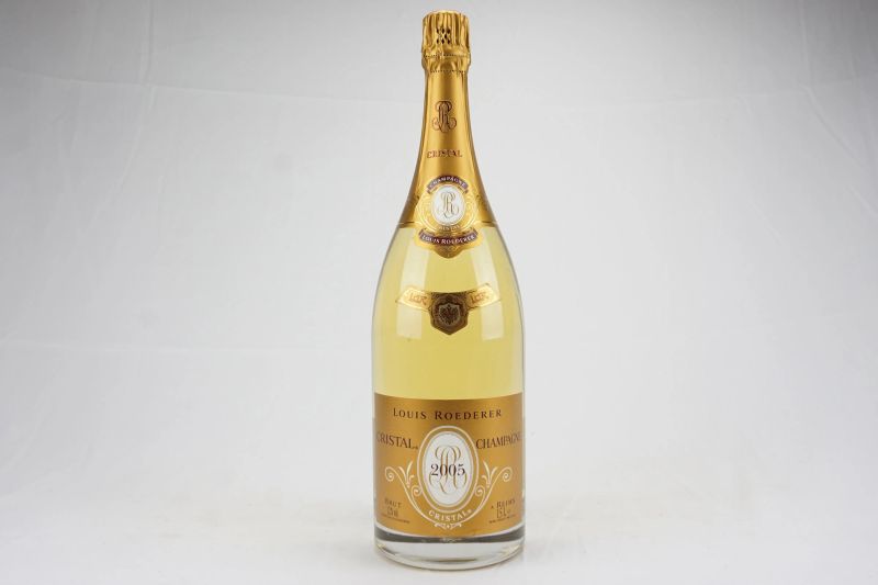      Cristal Louis Roederer 2005   - Auction Il Fascino e l'Eleganza - A journey through the best Italian and French Wines - Pandolfini Casa d'Aste