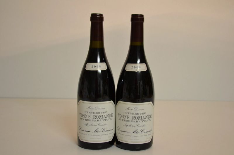 Vosne Roman&eacute;e Au Cros Parantoux Domaine M&eacute;o Camuzet 2006  - Auction A Prestigious Selection of Wines and Spirits from Private Collections - Pandolfini Casa d'Aste