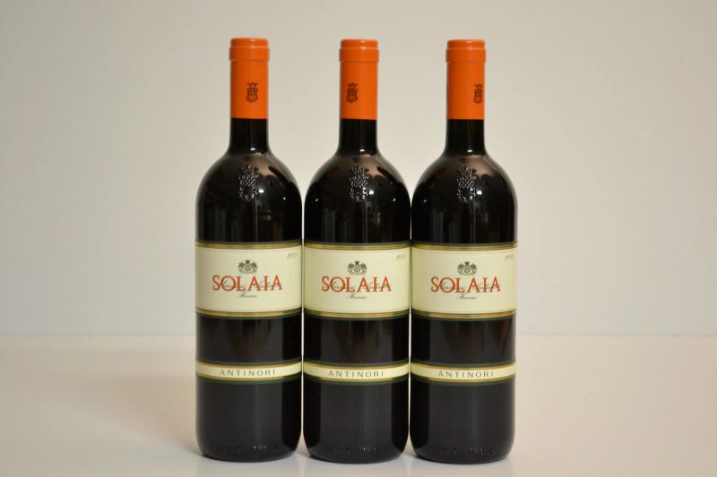 Solaia Antinori 2015  - Asta Una Prestigiosa Selezione di Vini e Distillati da Collezioni Private - Pandolfini Casa d'Aste