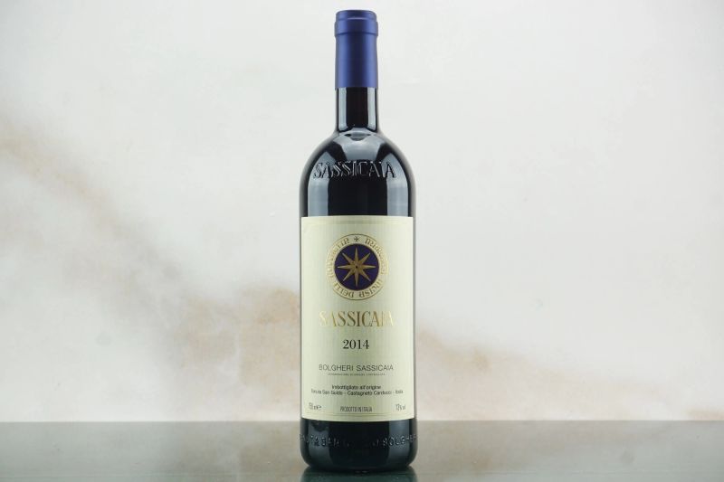 Sassicaia Tenuta San Guido 2014  - Asta Smart Wine 2.0 | Christmas Edition - Pandolfini Casa d'Aste