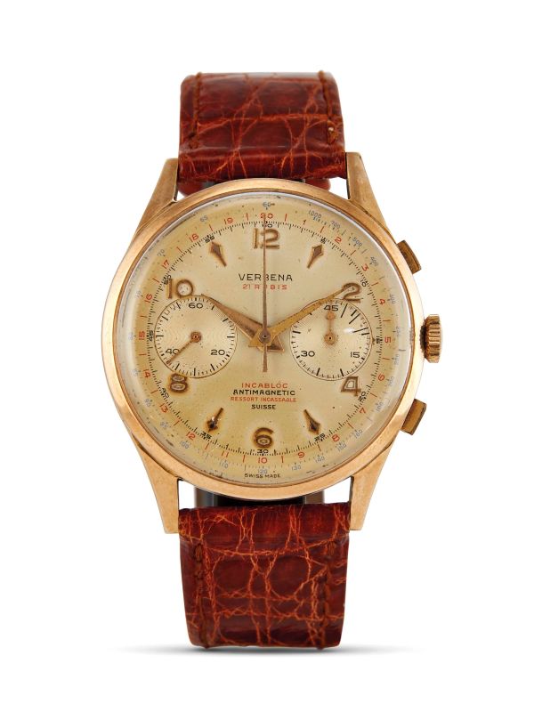 VERBENA CRONOGRAFO  - Auction Fine watches - Pandolfini Casa d'Aste