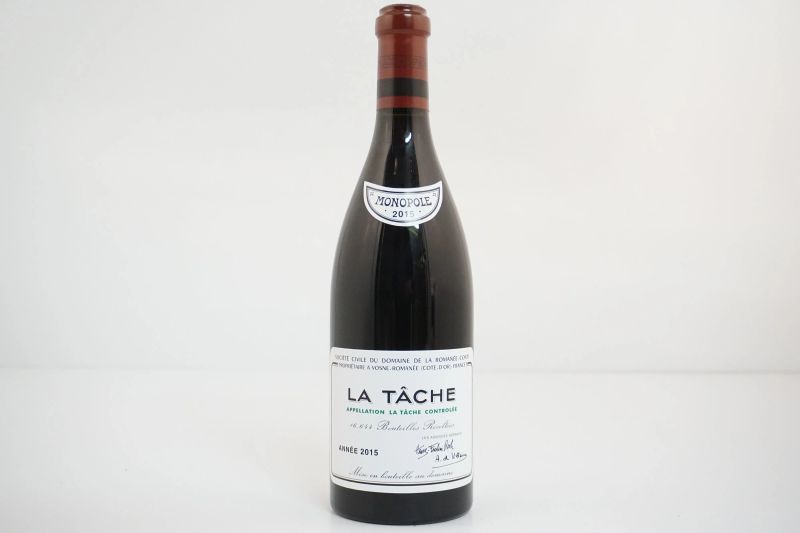 La T&acirc;che Domaine de la Roman&eacute;e Conti 2015  - Asta VINI PREGIATI E DISTILLATI DA COLLEZIONE - Pandolfini Casa d'Aste