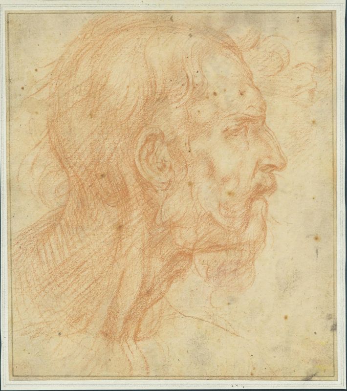 Da Andrea del Sarto, sec. XVII  - Auction Works on paper: 15th to 19th century drawings, paintings and prints - Pandolfini Casa d'Aste