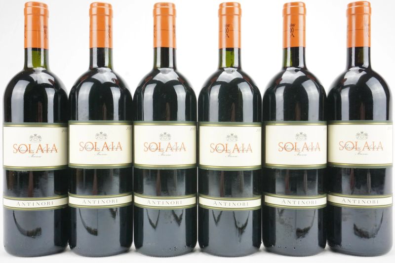      Solaia Antinori 2000   - Auction Il Fascino e l'Eleganza - A journey through the best Italian and French Wines - Pandolfini Casa d'Aste
