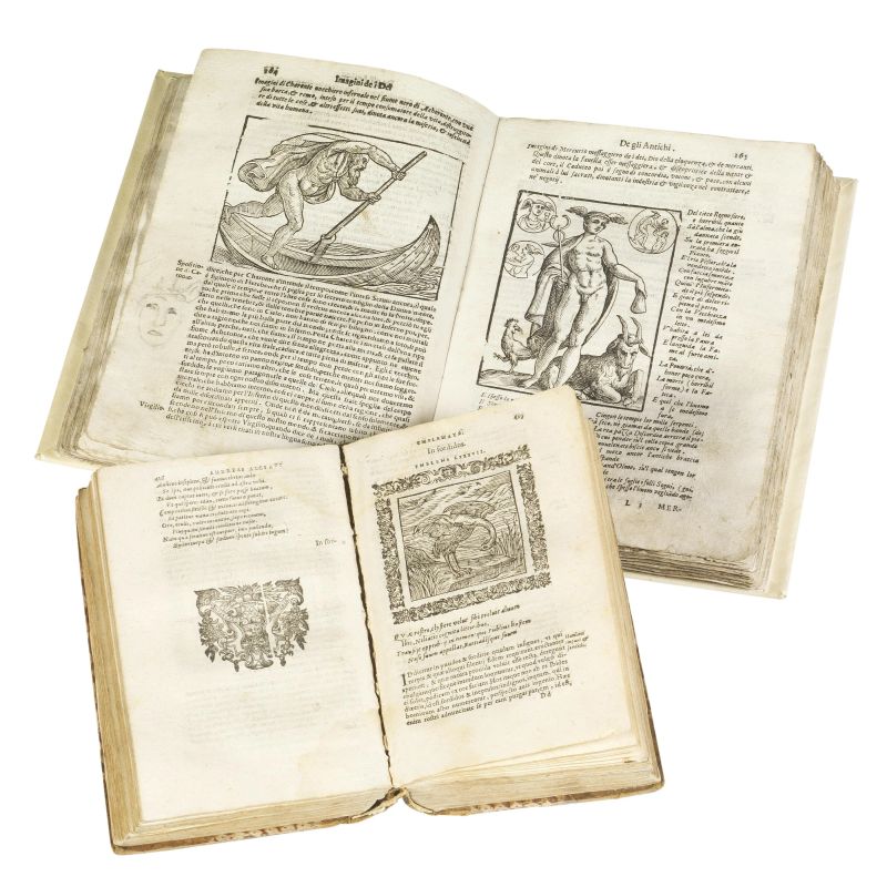 Lotto di 2 opere seicentesche d&rsquo;emblemi e immagini.  - Auction BOOKS, MANUSCRIPTS AND AUTOGRAPHS - Pandolfini Casa d'Aste