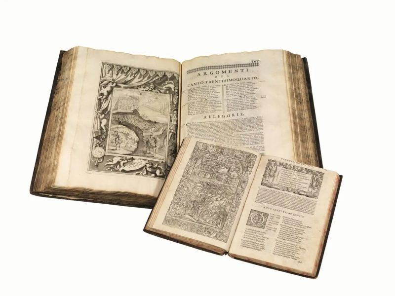 (Illustrati 700) ARIOSTO, Ludovico. Orlando Furioso di m. Lodovico  - Auction Prints and Drawings from XVI to XX century - Books and Autographs - Pandolfini Casa d'Aste