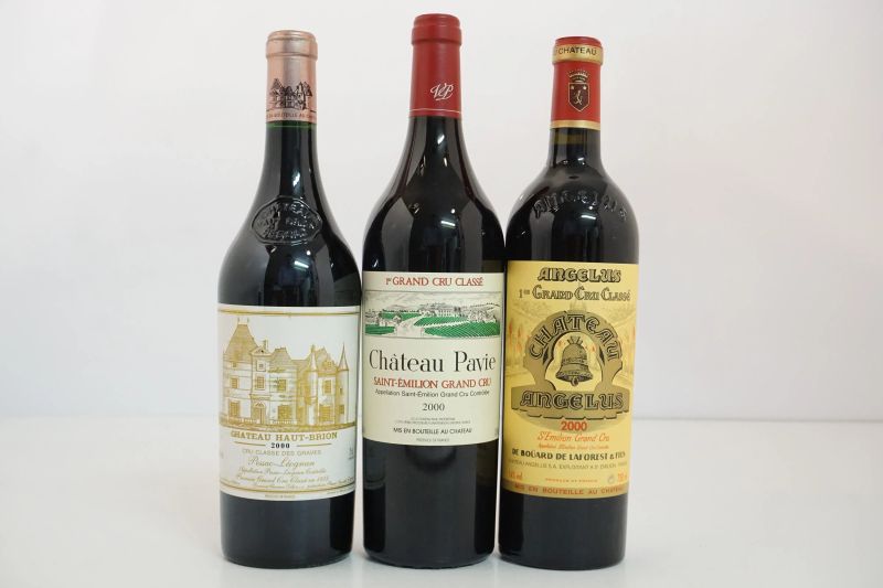      Selezione Bordeaux 2000   - Asta Vini Pregiati e Distillati da Collezione - Pandolfini Casa d'Aste