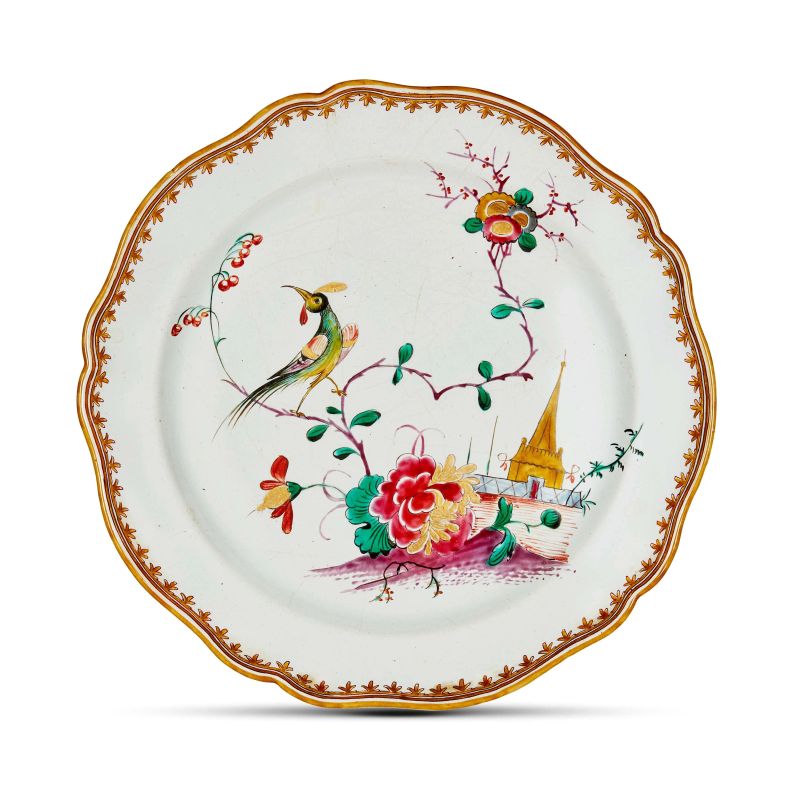 



A FINCK DISH, BOLOGNA, 1775-1797  - Auction CERAMICS. MAJOLICA AND PORCELAIN FROM THE RENAISSANCE TO THE 18TH CENTURY - Pandolfini Casa d'Aste
