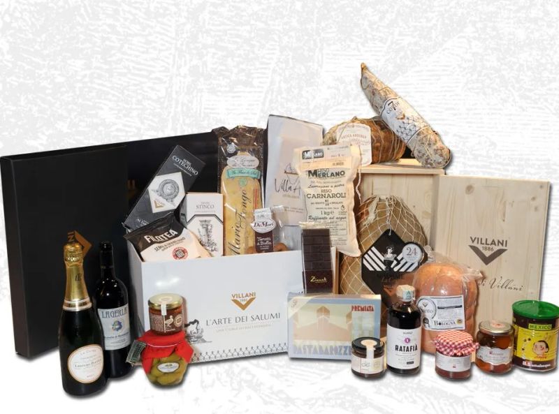 Villani  - Cesta «Culatta La Cru»  - Asta PANDOLFINI PER AMICI DI URI - ASTA BENEFICA PER SOSTENERE LA RICERCA SCIENTIFICA UROLOGICA - Pandolfini Casa d'Aste