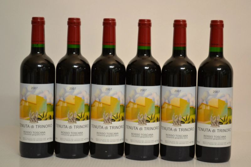 Trinoro Tenuta di Trinoro 2007  - Asta Una Prestigiosa Selezione di Vini e Distillati da Collezioni Private - Pandolfini Casa d'Aste