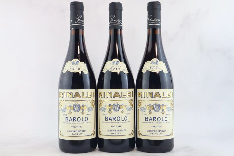 



Barolo Tre Tine Giuseppe Rinaldi 2012  - Asta La Joie du Vin - Vini Pregiati e da Collezione - Pandolfini Casa d'Aste