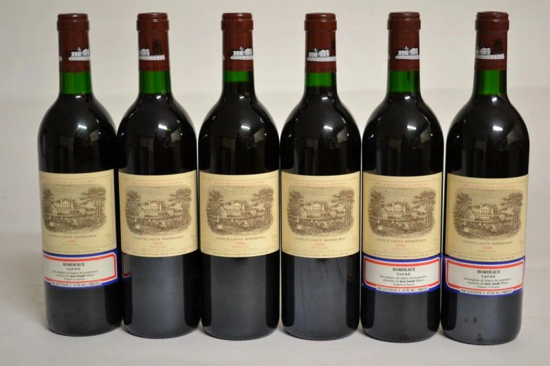 Chateau Lafite Rothschild 1990  - Asta Vini pregiati e da collezione - Pandolfini Casa d'Aste