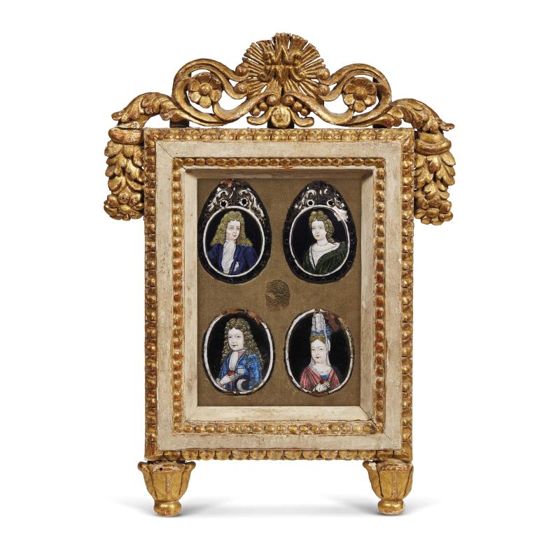 FOUR LIMOGES PLAQUES, 19TH CENTURY  - Auction FURNITURE, MAJOLICA AND WORKS OF ART - Pandolfini Casa d'Aste