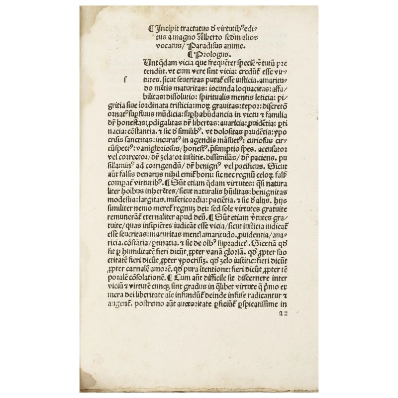 Second edition of this well-known work printed by Kunne, the only fifteenth-century printer at Memmingen  - Auction BOOKS, MANUSCRIPTS AND AUTOGRAPHS - Pandolfini Casa d'Aste