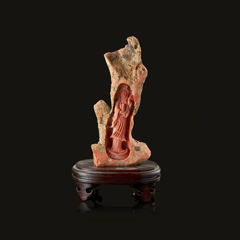 



CORAL CARVING, CHINA, 19TH CENTURY  - Asta Arte Orientale | 东方艺术 - Pandolfini Casa d'Aste