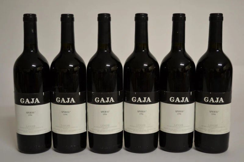 Sperss Gaja 1996  - Auction PANDOLFINI FOR EXPO 2015: Finest and rarest wines - Pandolfini Casa d'Aste