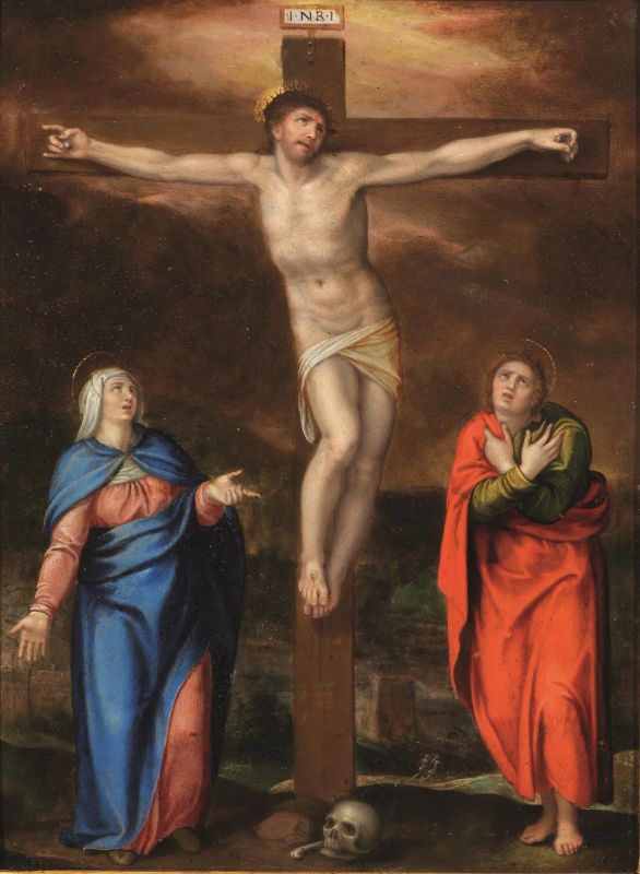 Seguace di Marcello Venusti, sec. XVII  - Auction ARCADE | 14th TO 20th CENTURY Paintings - Pandolfini Casa d'Aste