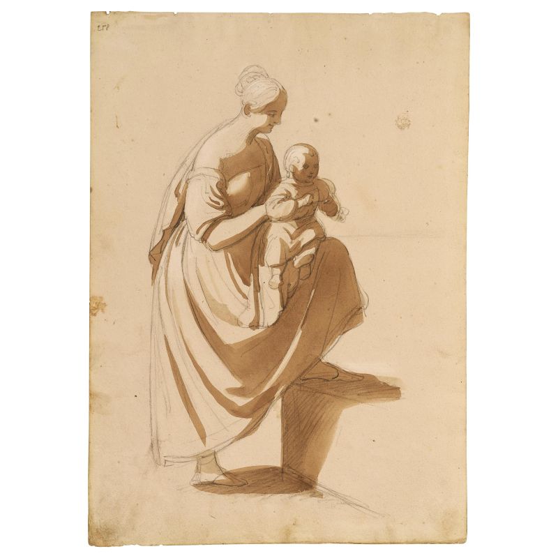 



Lombard artist, 19th century  - Auction WORKS ON PAPER - Pandolfini Casa d'Aste