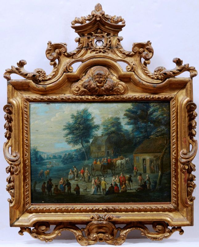  Scuola fiamminga, sec. XVII  - Auction 15th to 20th century paintings - Pandolfini Casa d'Aste