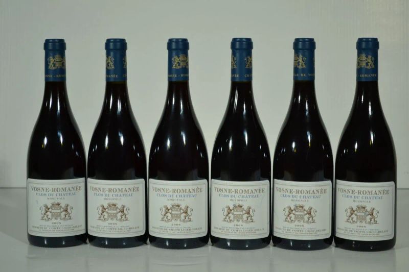 Vosne-Romanee Clos du Chateau Monopole Domaine du Comte Liger-Belair 2008  - Auction Finest and Rarest Wines - Pandolfini Casa d'Aste
