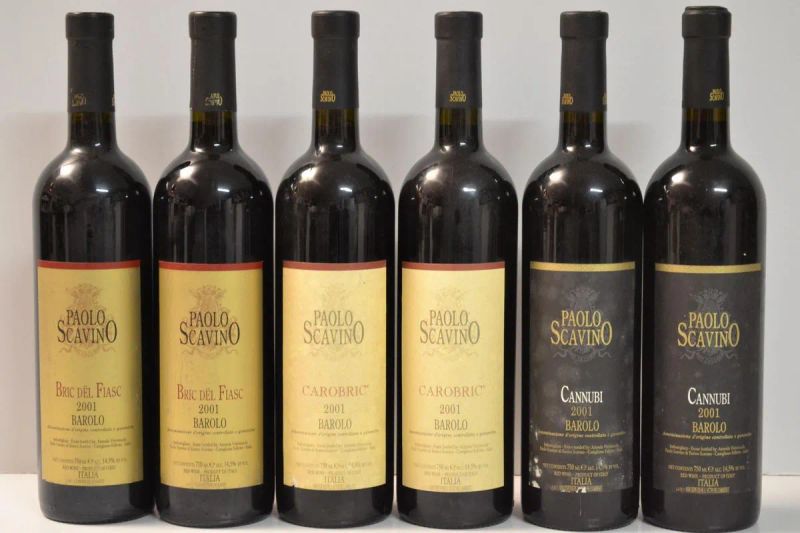 Selezione Barolo Paolo Scavino 2001  - Auction Fine Wines from Important Private Italian Cellars - Pandolfini Casa d'Aste