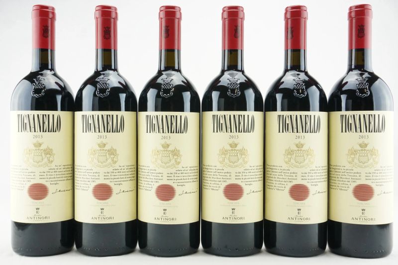 Tignanello Antinori 2013  - Auction THE SIGNIFICANCE OF PASSION - Fine and Rare Wine - Pandolfini Casa d'Aste