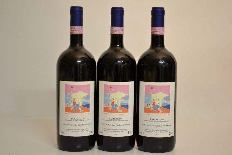 Barolo Riserva Vecchie Viti dei Capalot e delle Brunate Roberto Voerzio 2004  - Asta Una Prestigiosa Selezione di Vini e Distillati da Collezioni Private - Pandolfini Casa d'Aste