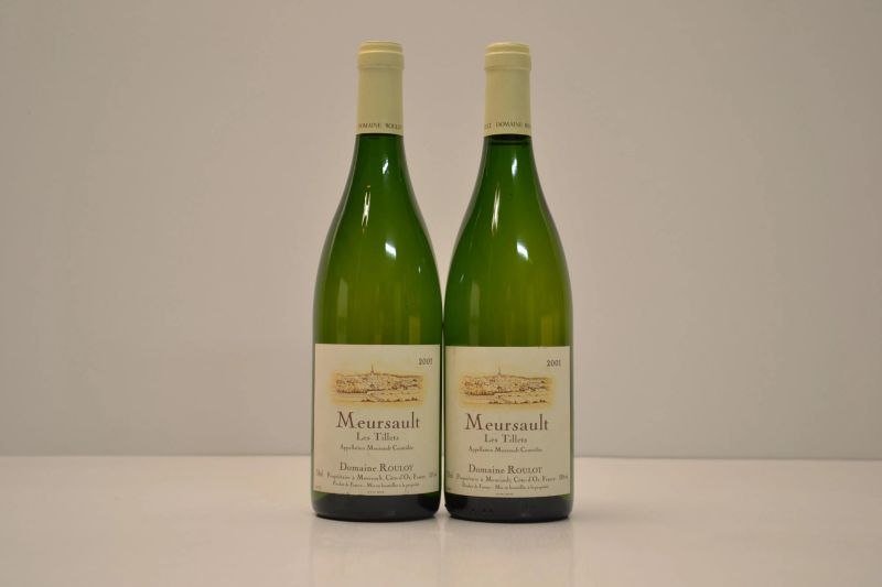 Meursault Les Tillets Domaine Roulot 2001  - Auction  An Exceptional Selection of International Wines and Spirits from Private Collections - Pandolfini Casa d'Aste