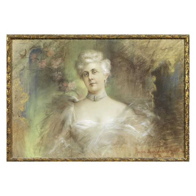 Rosina Mantovani Gutti : Rosina Mantovani Gutti  - Auction TIMED AUCTION | 19TH CENTURY PAINTINGS, DRAWINGS AND SCULPTURES - Pandolfini Casa d'Aste