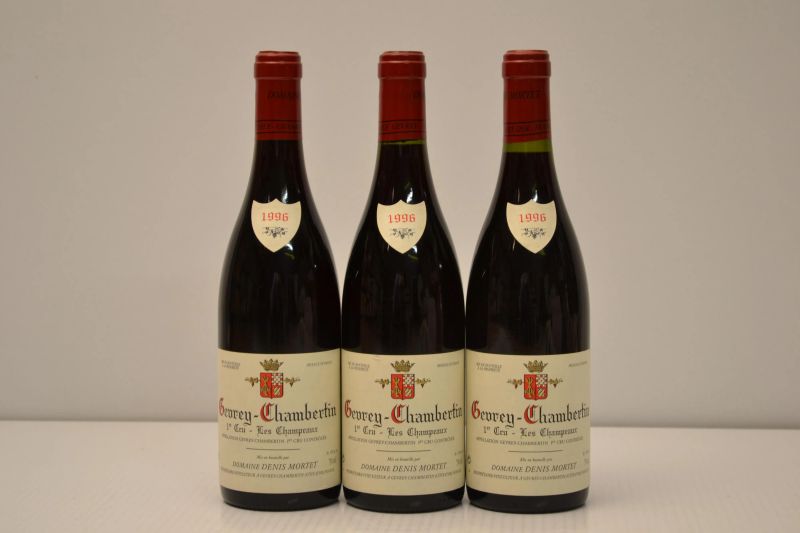 Gevery-Chambertin Les Champeaux Domaine Denis Mortet 1996  - Auction An Extraordinary Selection of Finest Wines from Italian Cellars - Pandolfini Casa d'Aste