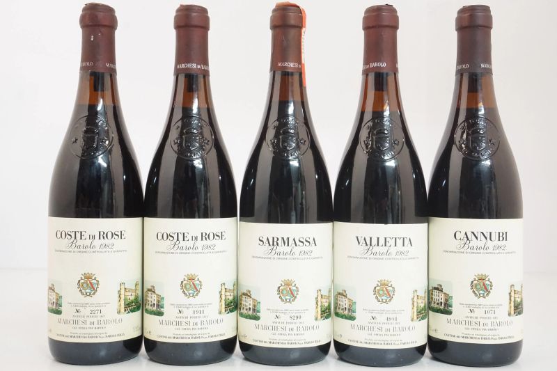      Selezione Marchesi del Barolo 1982   - Auction Online Auction | Smart Wine & Spirits - Pandolfini Casa d'Aste